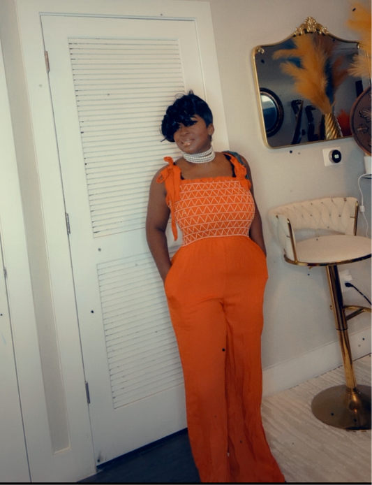 Pumpkin Jumpsuit