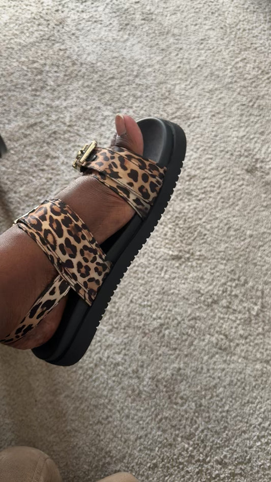 Leopard Double straps